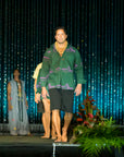 KŪ'ULA Long Sleeve Aloha Shirt Loko i'a Kuapā
