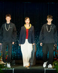 The Returning Blazer front view on the MAMo 2026 runway